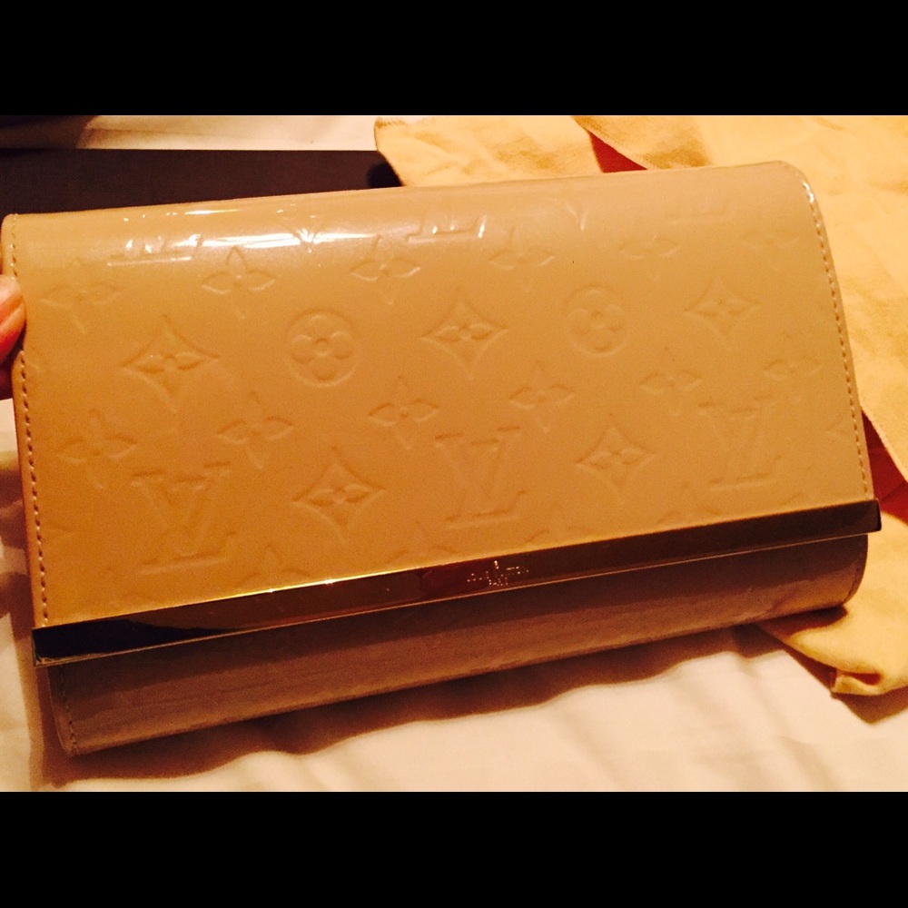 Louis Vuitton Tan Monogram Clutch